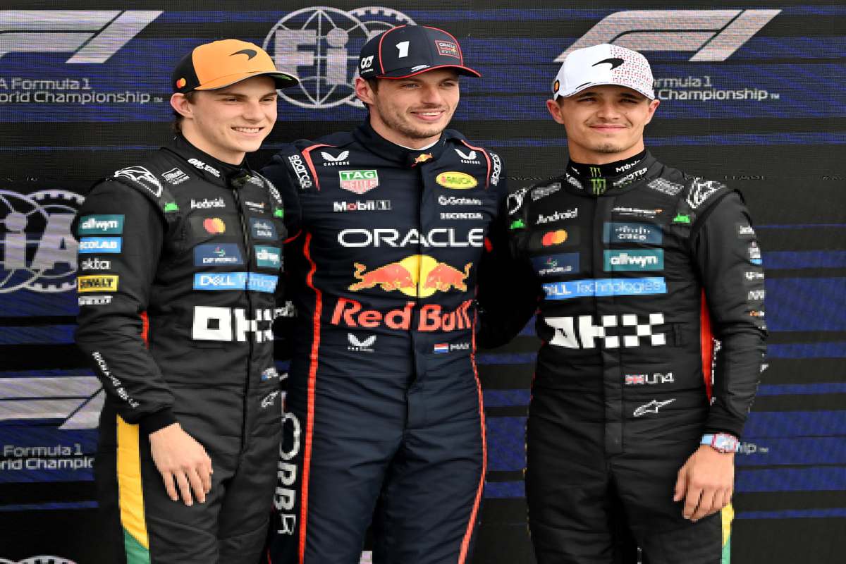 Verstappen Norris Piastri