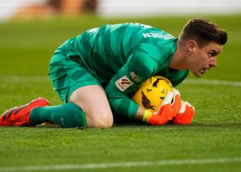 Marc-André ter Stegen con la maglia del Barcellona (Foto ANSA)