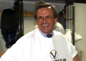 Marco Madrigali ai tempi della Virtus Bologna (Foto ANSA)