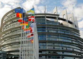 La sede del Parlamento europeo a Strasburgo (Ansa)