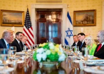 L'incontro tra Trump e Netanyahu alla Casa Bianca (Ansa)