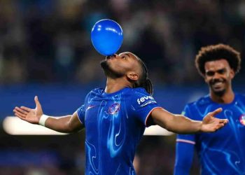 Christopher Nkunku esultanza