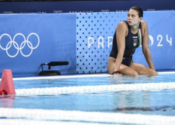 L'Italia di pallanuoto femminile (Foto ANSA)