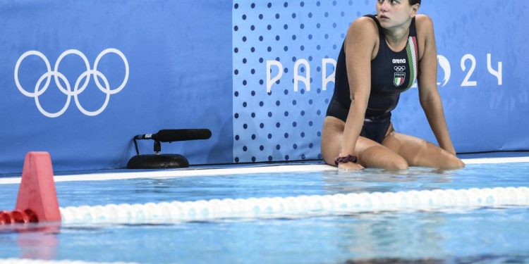 L'Italia di pallanuoto femminile (Foto ANSA)