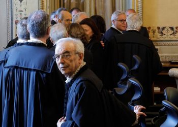 Il presidente della Corte Costituzionale, Giovanni Amoroso (Ansa)