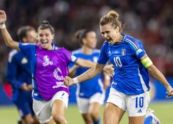 L'esultanza di Cristiana Girelli (Ansa)