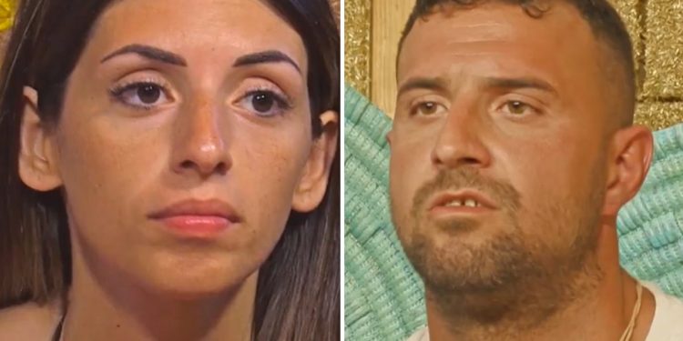 Antonio e Valentina insieme dopo Temptation Island (Collage screen Witty Tv)
