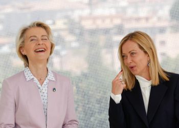 Von der Leyen e Meloni