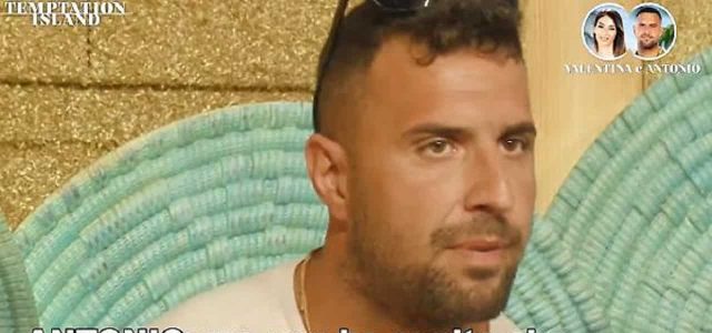 antonio temptation island 2025 dramma gelosia