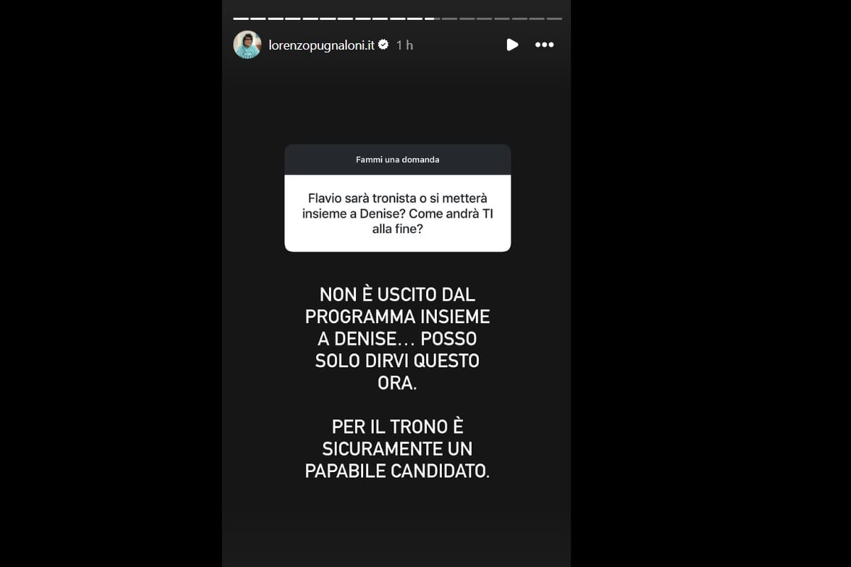 epilogo flavio ubirti denise temptation island 2025