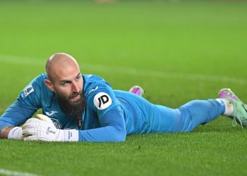 Vanja Milinkovic-Savic con la maglia del Torino (Foto ANSA)