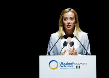 Meloni, Conferenza Ucraina