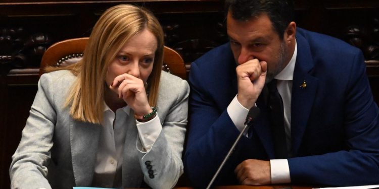 Meloni e Salvini