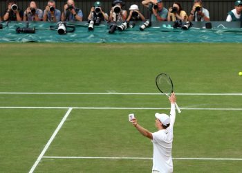 Jannik Sinner esulta: ha vinto Wimbledon 2025 (Foto ANSA)