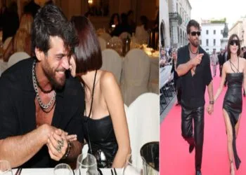 Can Yaman con la fidanzata Sara Bluma. (Foto: Web)