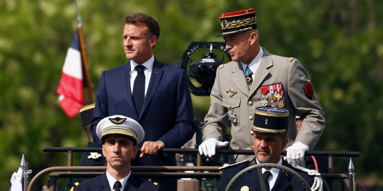 Macron, Festa Bastiglia Francia