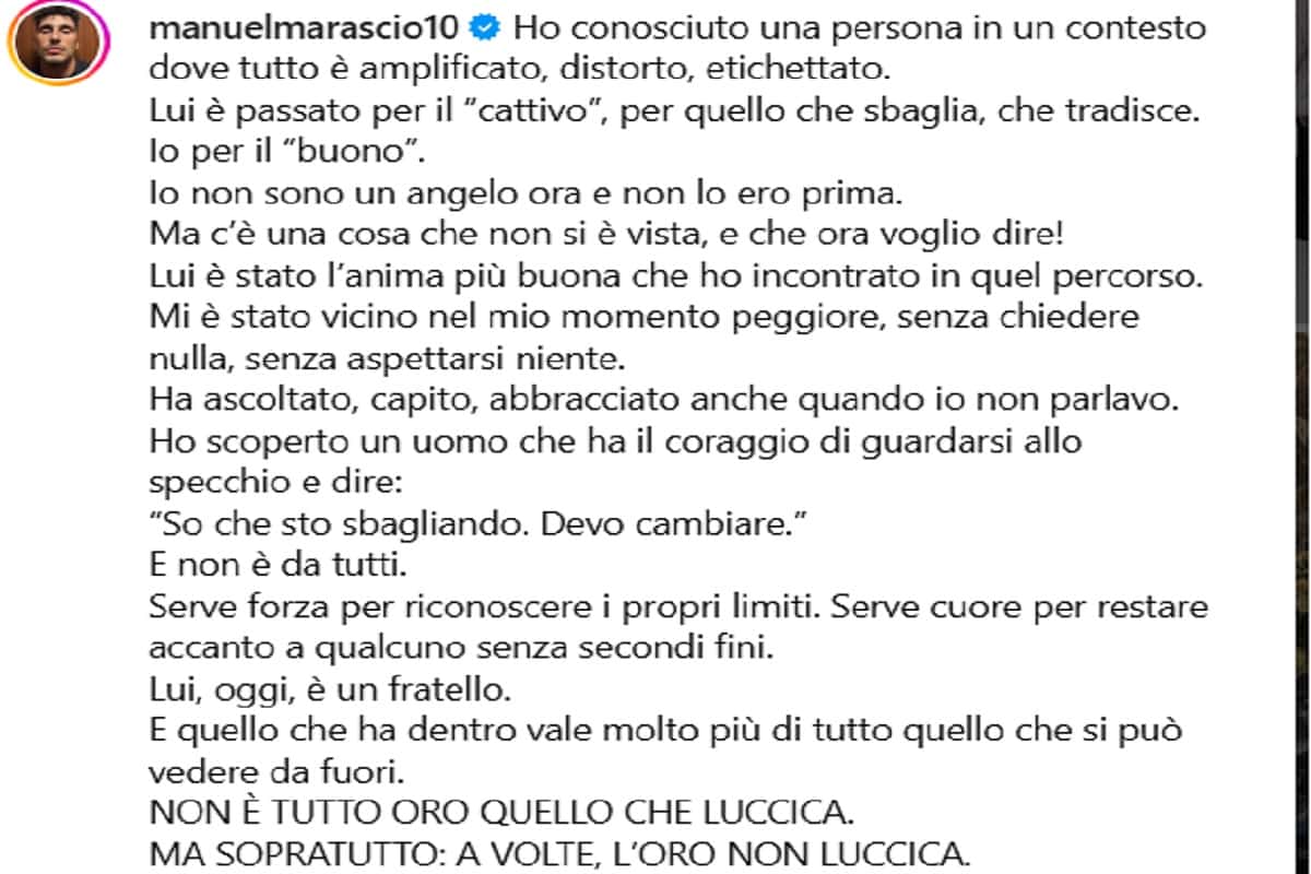 temptation island retroscena manuel maura