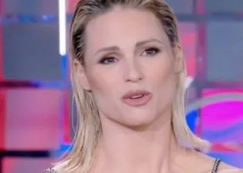 Michelle Hunziker a Verissimo (Foto: screen tv)