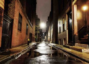 città più buia d'italia