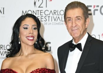 Ezio Greggio e la nuova compagna Nataly Ospina. (Foto: Web)