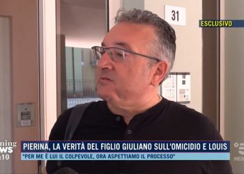 Pierina Paganelli, il figlio Giuliano Saponi