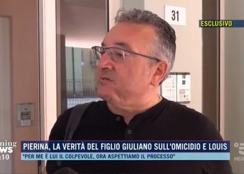 Pierina Paganelli, il figlio Giuliano Saponi