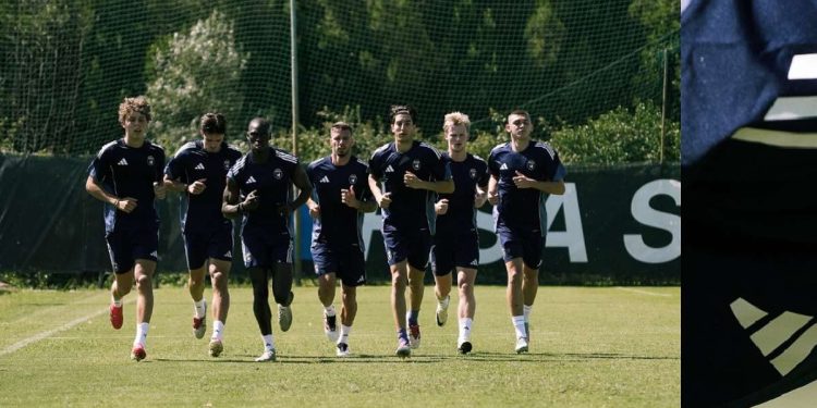 Il Pisa si allena in ritiro (da facebook.com/pisasportingclub)