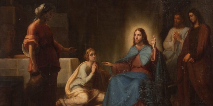 Juan Antonio Vera Calvo, Gesù nella casa di Marta e di Maria