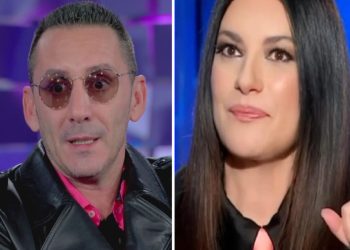 Laura Pausini e Kekko Silvestre (Foto: Screen)