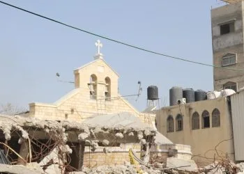 chiesa della Sacra Famiglia a Gaza