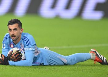 Mattia Perin con la maglia della Juventus (Foto ANSA)