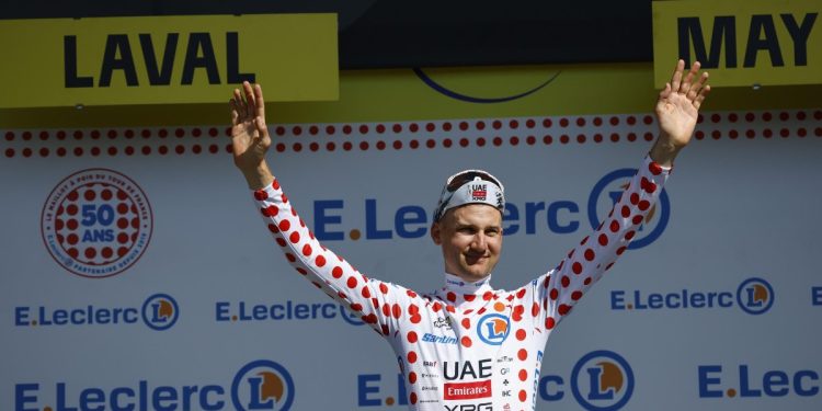 Tim Wellens al Tour de France (Foto ANSA)