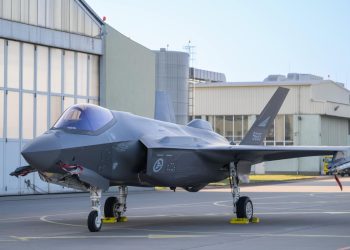 Cacciabombardiere F-35 polacco (Foto: ANSA-EPA/Jakub Kaczmarczyk)