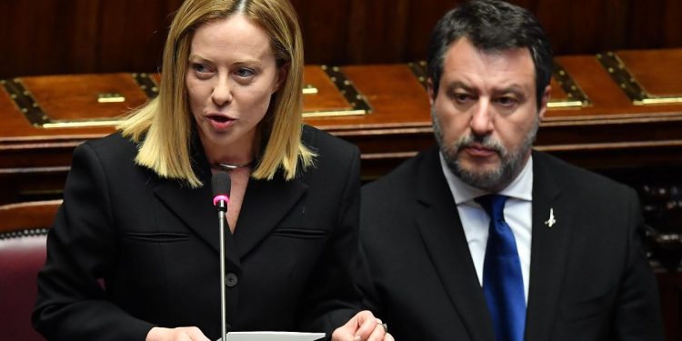 Meloni e Salvini