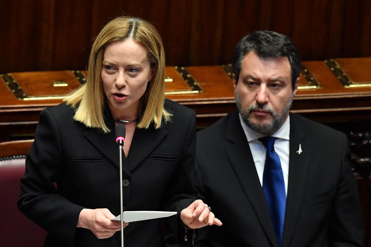 Meloni e Salvini