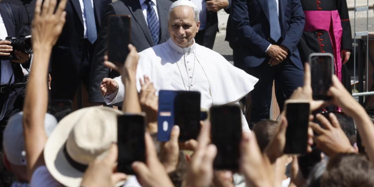 Papa Leone XIV ad Albano