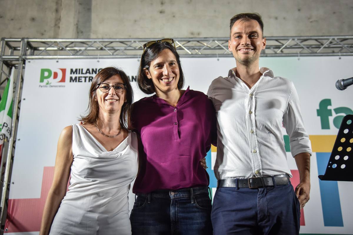 Schlein con il Pd di Milano