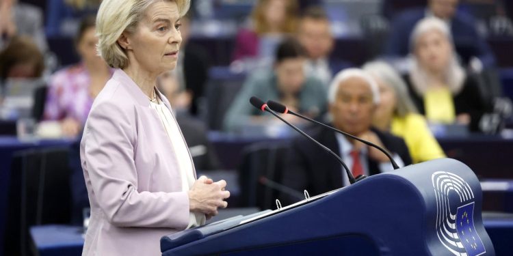 Von der Leyen in Parlamento UE