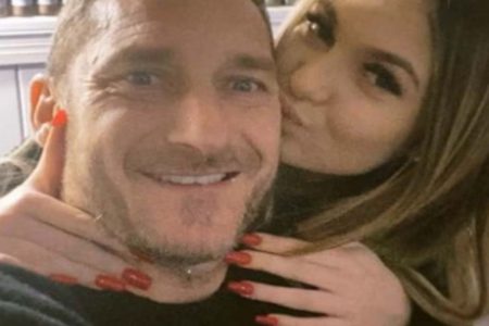 Francesco Totti e la figlia Chanel Totti