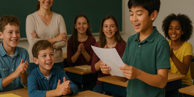 Alunni integrati in una classe (Foto: CHATGPT)