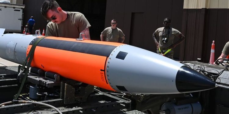 Armi nucleari USA: l'ordigno B61-12 (Foto: Twitter/X)