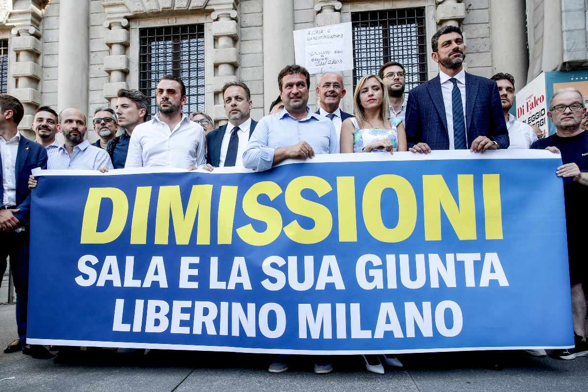 Dimissioni Sala, il forcing del Centrodestra