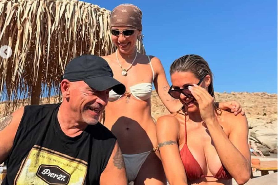 eros ramazzotti michelle hunziker vacanze insieme