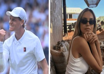 Jannik Sinner e la presunta fidanzata Laila Hasanovic. (Foto: Web)