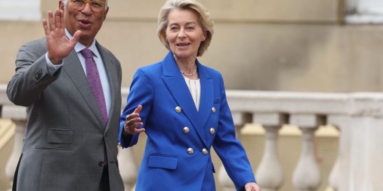 Antonio Costa e Ursula von der Leyen