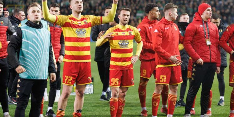 Lo Jagiellonia nell'ultima Conference League (Foto ANSA)