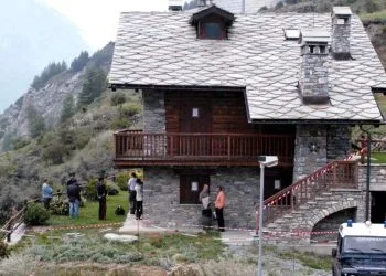 La villetta del delitto di Cogne