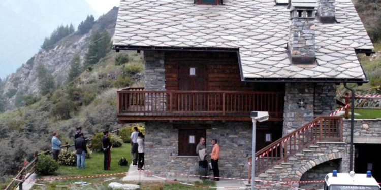 La villetta del delitto di Cogne