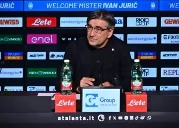Ivan Juric presentato dall'Atalanta (Foto ANSA)