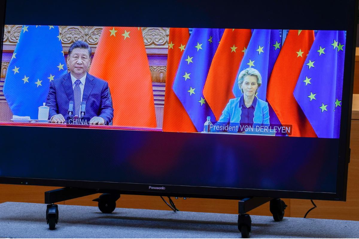 Xi e von der Leyen